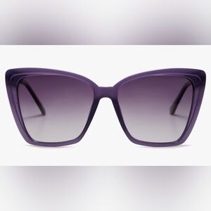 NWT Women's SOJOS Polarized Oversized Square Cat Sunglasses UV Protection